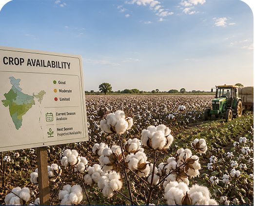 Cotton crop availability being reviewed in a producing region